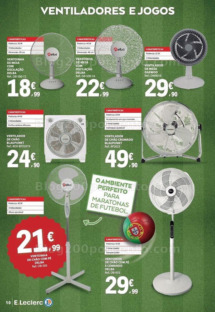 Antevisão Folheto E-LECLERC Tecnologia Especial Mundial Promoções de 2 a 21 junho